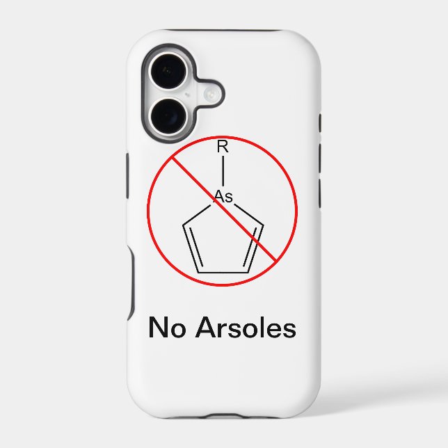 No Arsoles! Iphone Case (Back)