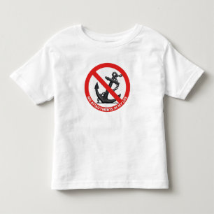 No attachments in my life toddler t-shirt
