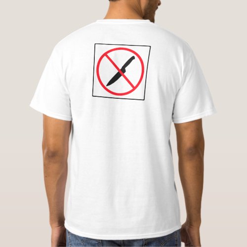 No Back Stabbing T_Shirt