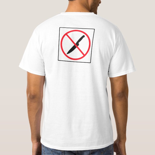 No Back Stabbing T-Shirt (Back)