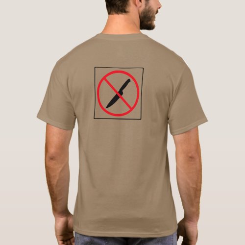 No Back Stabbing T_Shirt