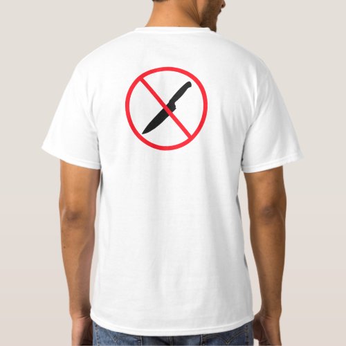 No Back Stabbing T_Shirt