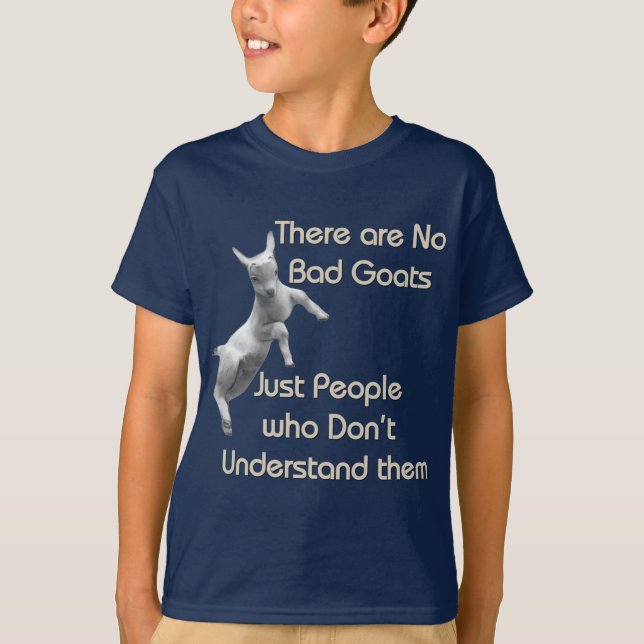 No Bad Goats T-Shirt (Front)