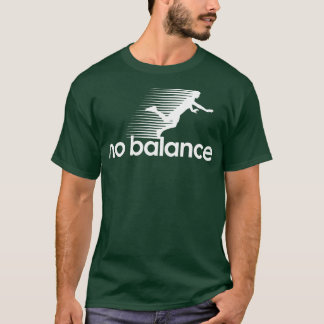 No Balance white Hoodie T-Shirt