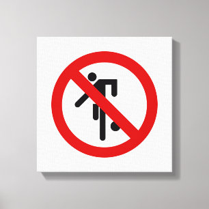 NO Ball Games ⚠ Thai Park Sign ⚠