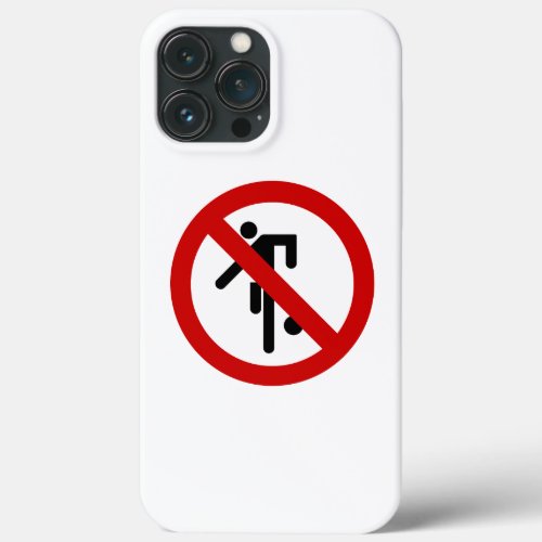 NO Ball Games  Thai Park Sign  iPhone 13 Pro Max Case