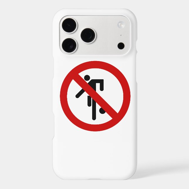 NO Ball Games ⚠ Thai Park Sign ⚠ Case-Mate iPhone Case (Back)