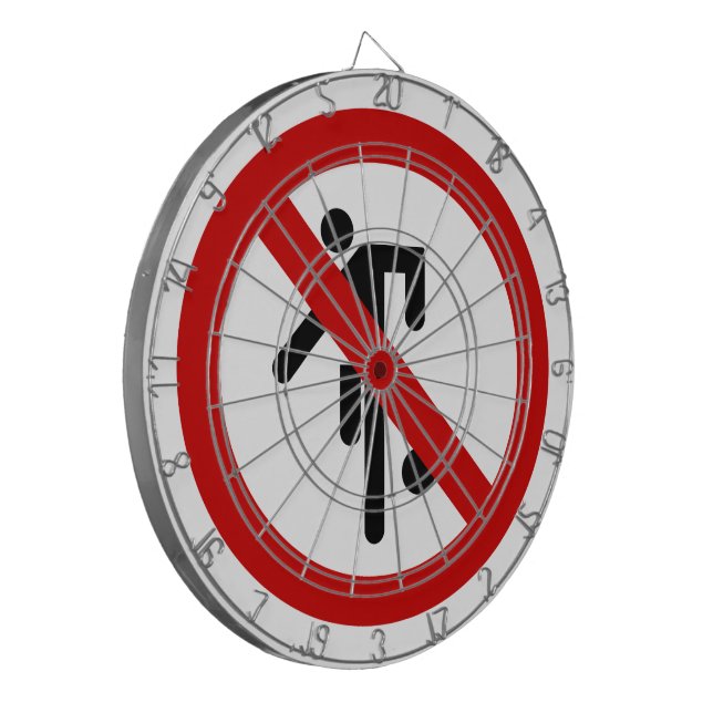 NO Ball Games ⚠ Thai Park Sign ⚠ Dartboard (Front Left)