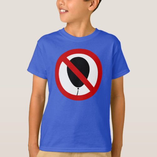 NO Balloon  Thai Sign  T_Shirt