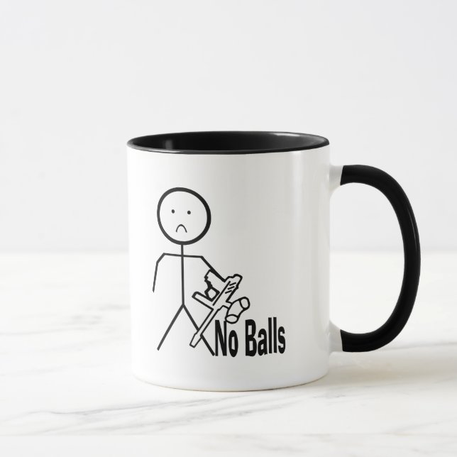 No Balls Mug (Right)