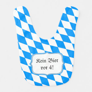 No Beere before 4. Aging, not 4 pm Baby Bib