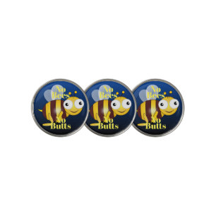 No Bees No Butts Golf Ball Markers