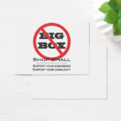 No Big Box Stores! (Desk)