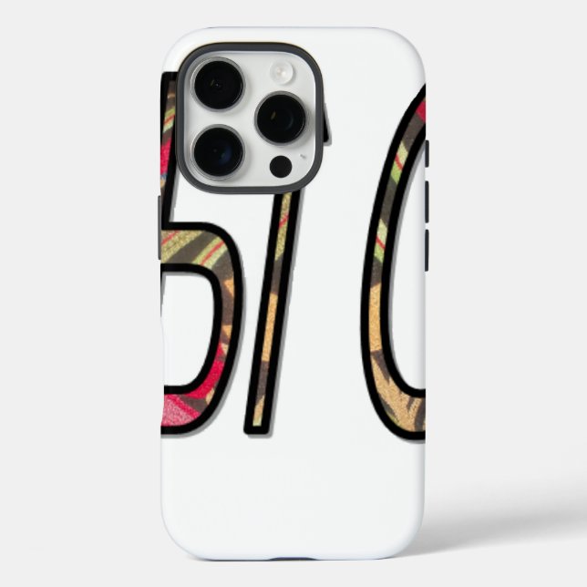 "No Bigiji" Text Art Print Case-Mate iPhone Case (Back)