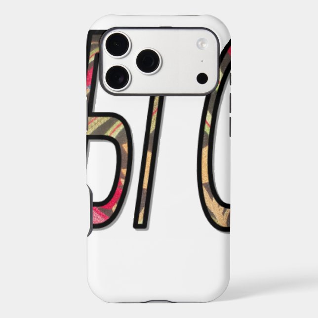 No Bigiji Text Art Print Case-Mate iPhone Case (Back)