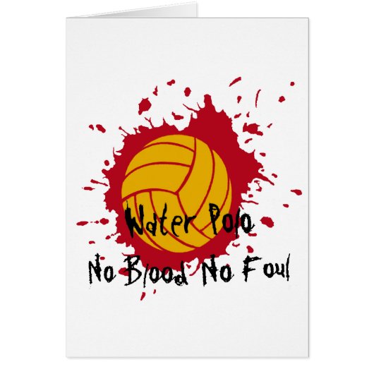 No Blood No Foul Cards (Front)