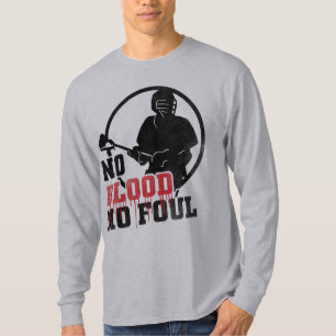 No Blood No Foul Lacrosse, LAX T-Shirt