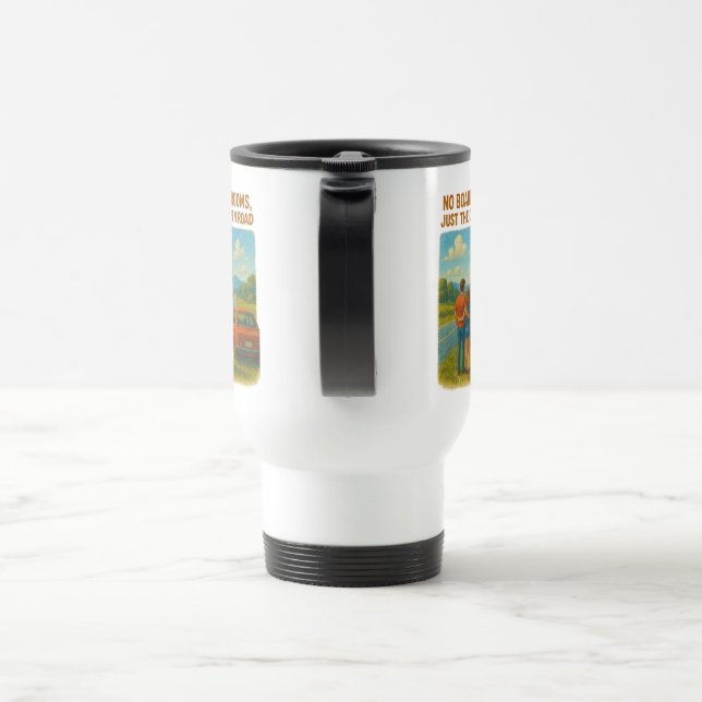 No Boardrooms/Open Road Travel Mug | Add Text/Name (Handle)