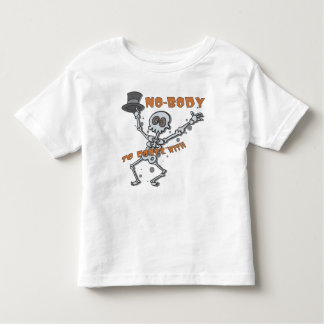 "NO-BODY" Childrens Halloween Toddler Shirt
