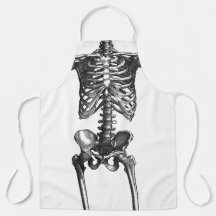 “No Bones About It” Skeleton Apron