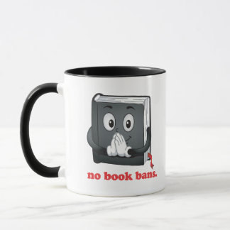No Book Bans Please Mug
