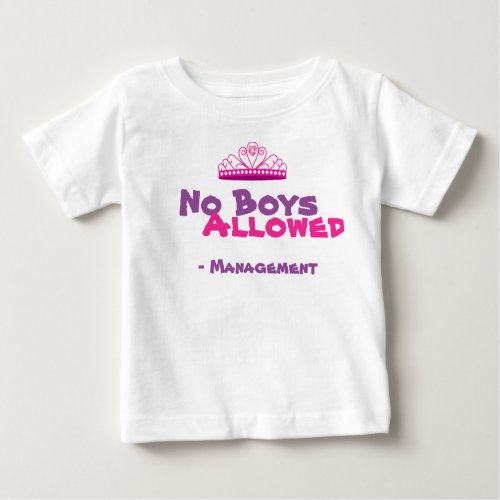 No Boys Allowed Shirt