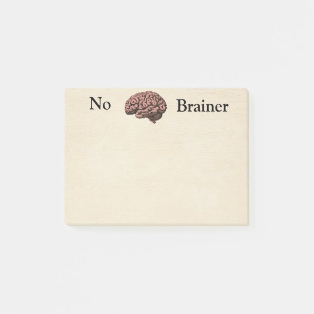 No Brainer Notes (Front)