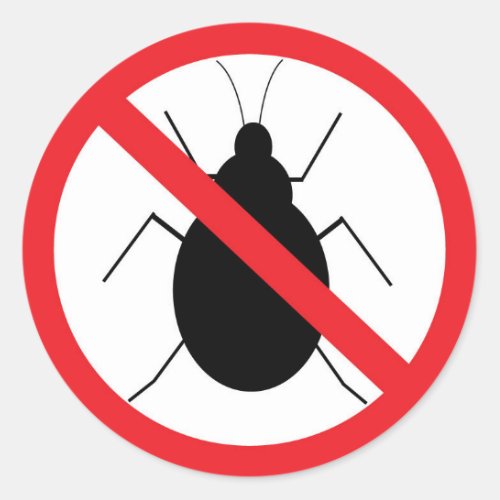 No Bug Sticker