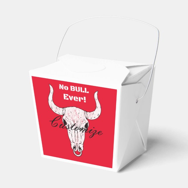 No Bull Ever Thunder_Cove Favor Boxes (Front Side)