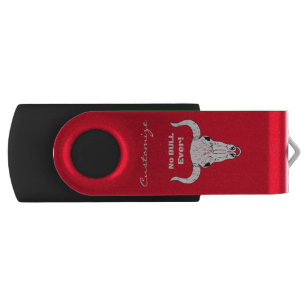 No Bull Ever Thunder_Cove Flash Drive