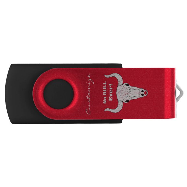 No Bull Ever Thunder_Cove Flash Drive (Front)