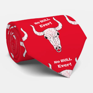 No Bull Ever Thunder_Cove Neck Tie