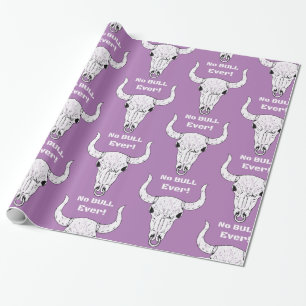 No Bull Ever Thunder_Cove Wrapping Paper