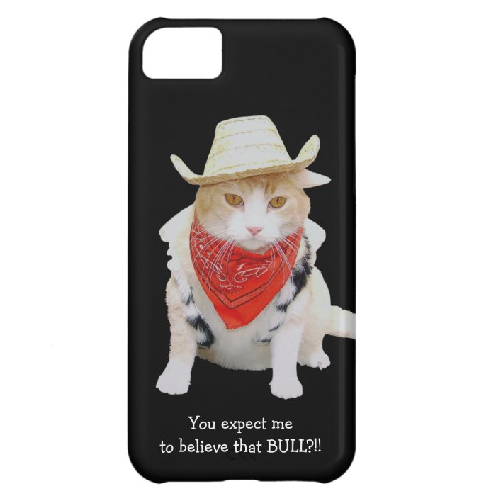 No Bull Funny Cat Case For iPhone 5C