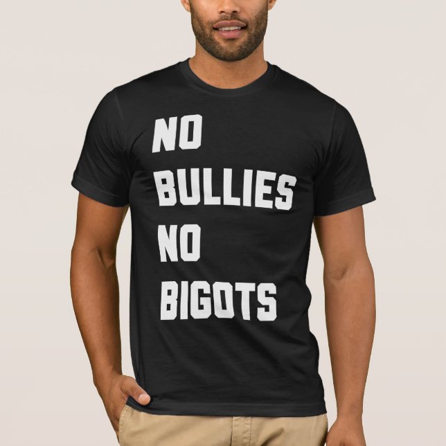 No Bullies No Bigots - Orlando T-Shirt (Front)
