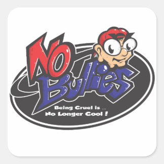 No Bullies Stickers
