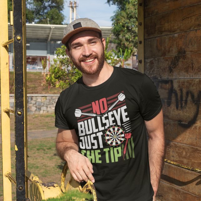 No Bullseye - Funny Dart Player T-Shirt (Creator Uploaded)