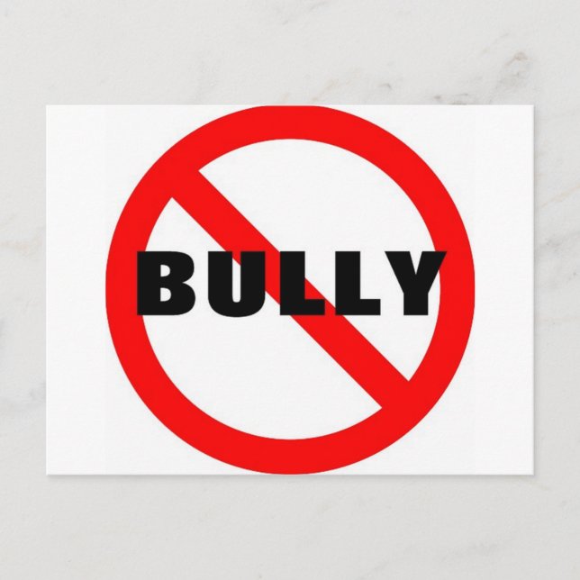 No Bully Postcard (Front)