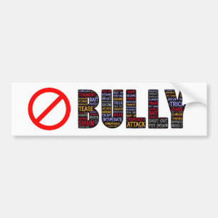 No Bully Sticker