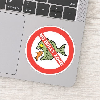 No Bully Zone Sticker