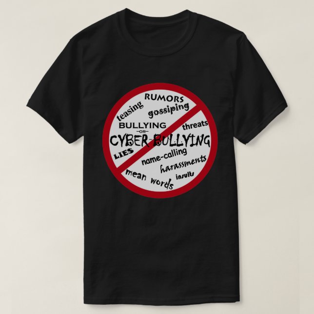 No Bullying Message Rather Choose Kindness Be Kind T-Shirt (Design Front)