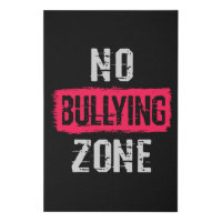 No Bullying Zone