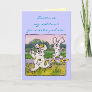 No Bun Intended funny Easter Card