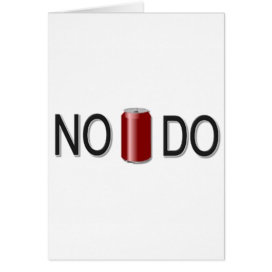 No Can Do! Cards (Front)
