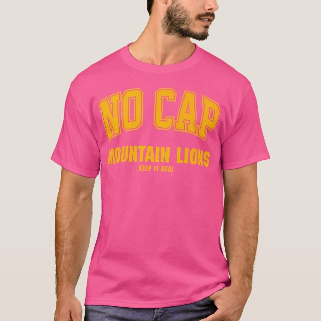 No Cap Keepin' It Real T-Shirt (Front)