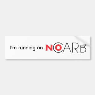 No Carb 7 Bumper Sticker