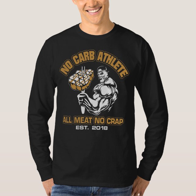 No Carb Athlete 1 T-Shirt (Front)