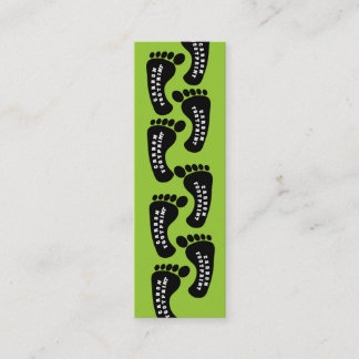 No Carbon FootPrint Mini Business Card