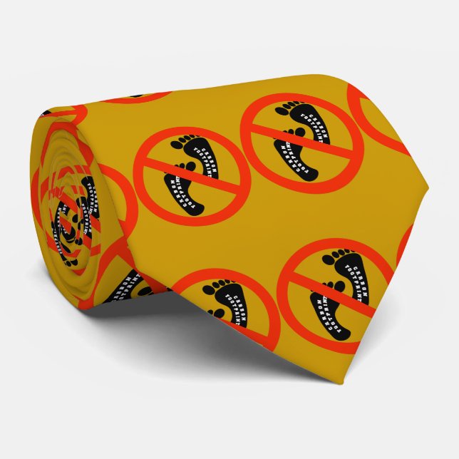 No Carbon FootPrint Tie (Rolled)