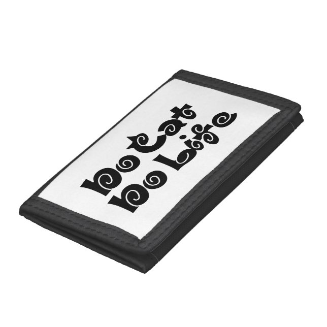 No Cat No Life Trifold Wallet (Bottom)